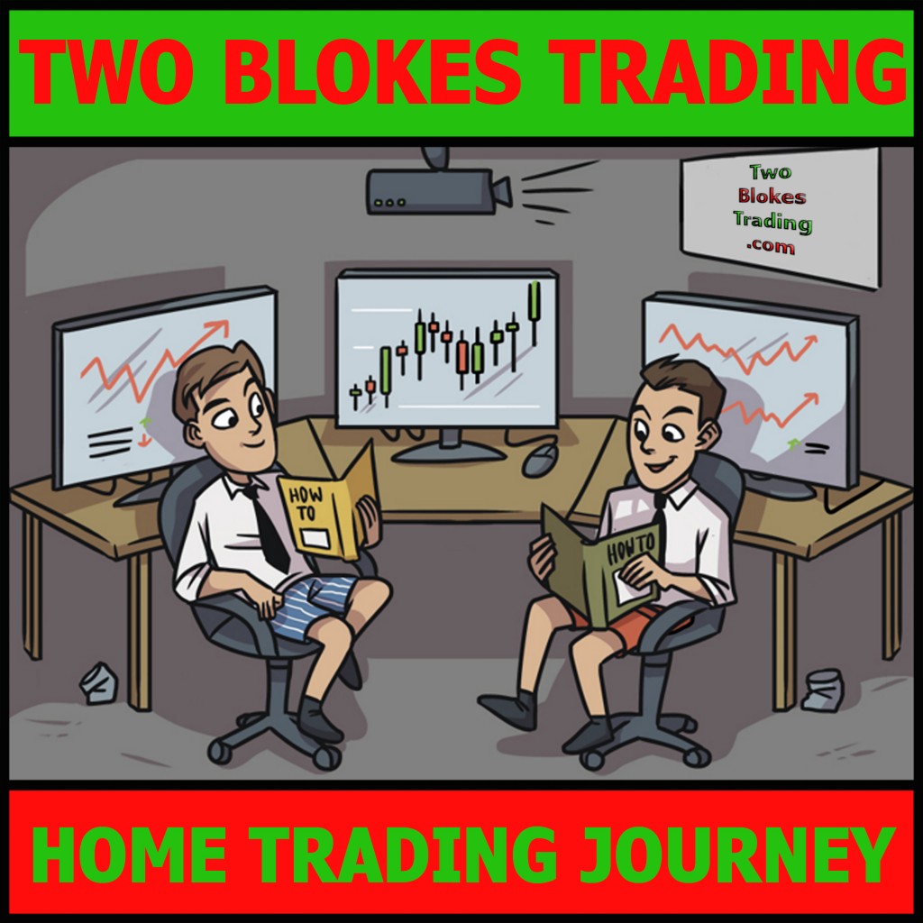 two blokes trading