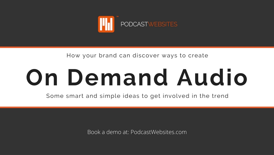 on demand audio blog title